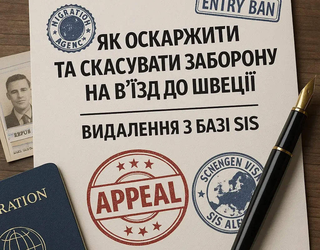заборона на в’їзд до Швеції