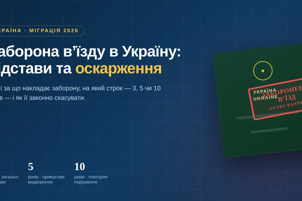 заборона вʼїзду в Україну